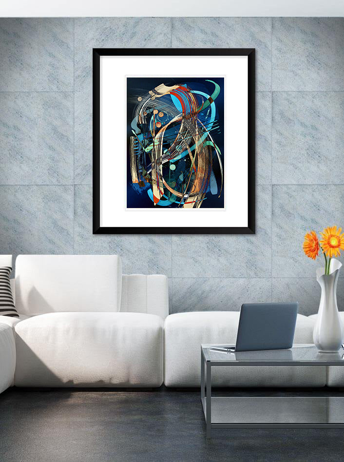 "Abstract Art 84" by Metin Salih