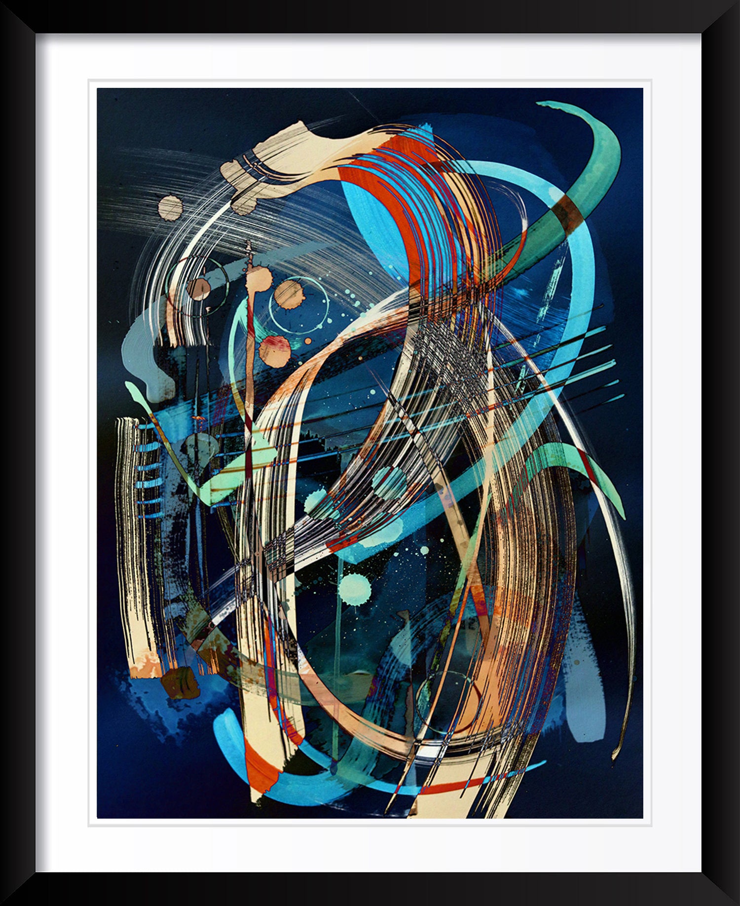 "Abstract Art 84" by Metin Salih