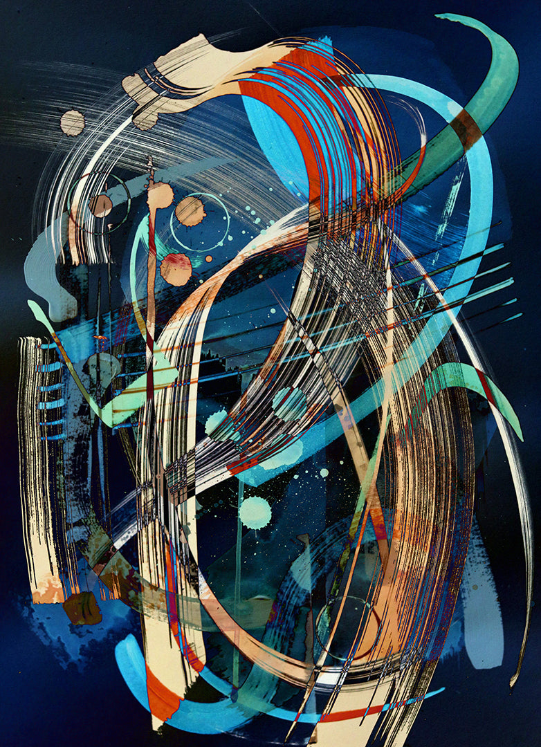 "Abstract Art 84" by Metin Salih