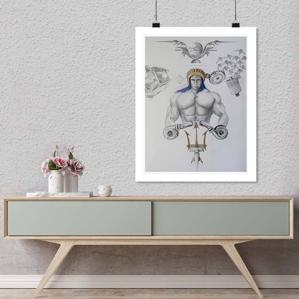 "Poseidon" by Patrick Faure-Artography Limited