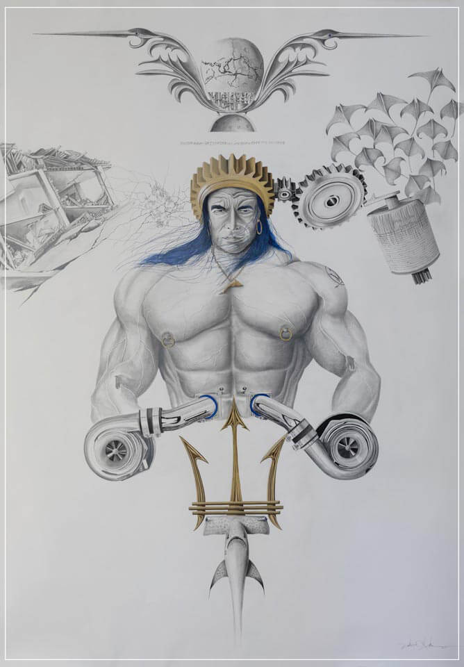 "Poseidon" by Patrick Faure-Artography Limited