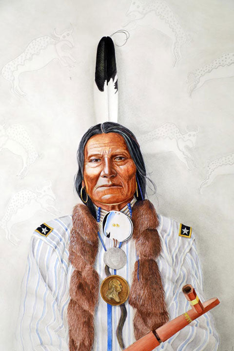 "Buffalo Bulls Ghost, Sioux" by Patrick Faure