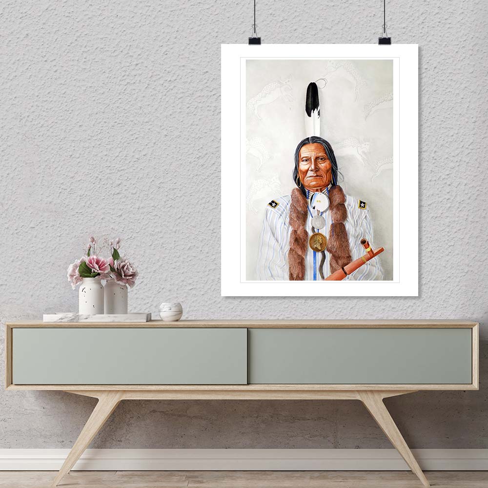 "Buffalo Bulls Ghost, Sioux" by Patrick Faure-Artography Limited