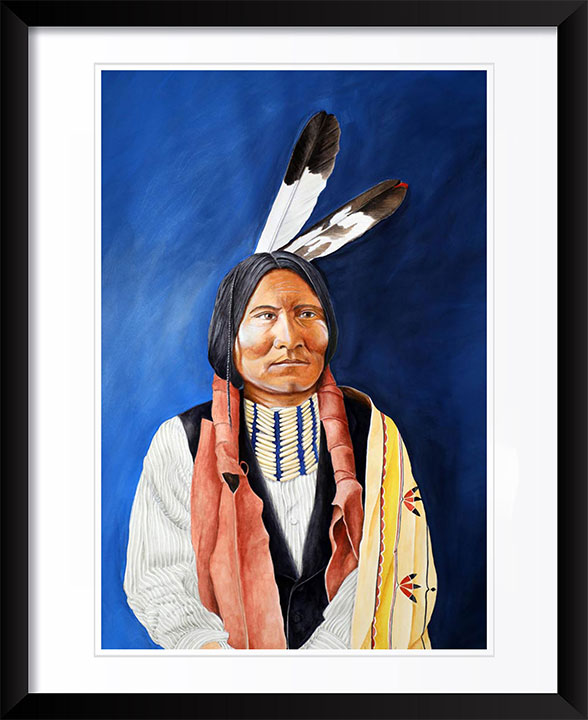 "Dirt face, Sioux" by Patrick Faure