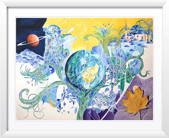 "Garden with Saturn" by Patrick Faure