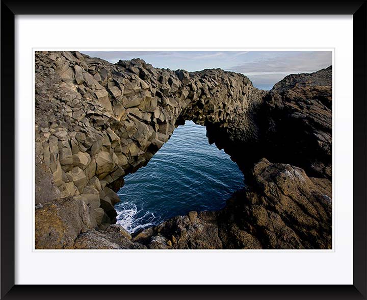 "Basaltic Arch, Iceland" by Tom Artin Photography