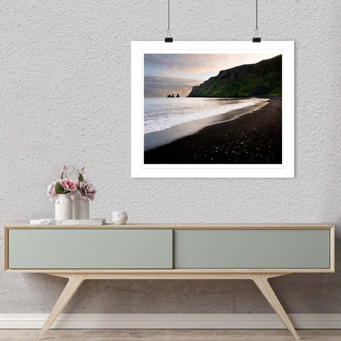 "Black Beach, Iceland B" by Tom Artin Photography-Artography Limited