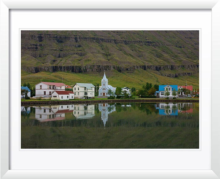 "East Fjord Town, Iceland" by Tom Artin Photography