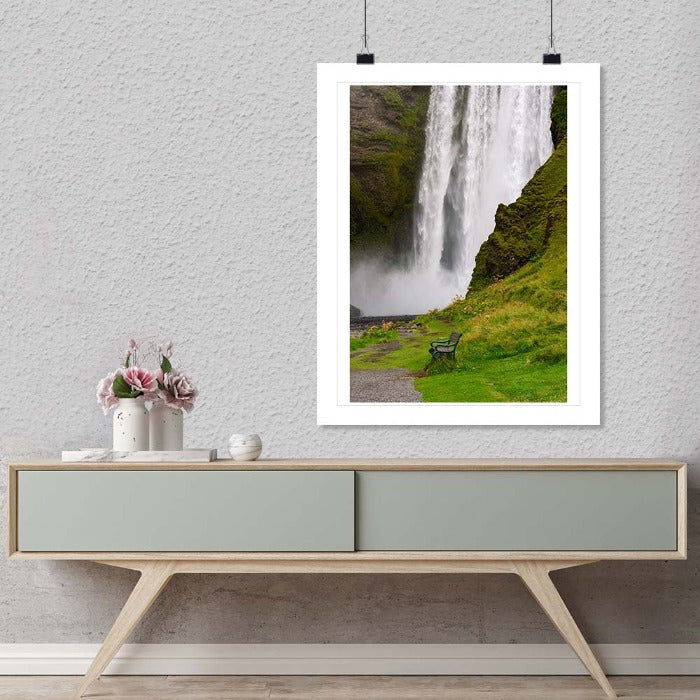 "Skogafoss Falls, Iceland" by Tom Artin Photography-Artography Limited
