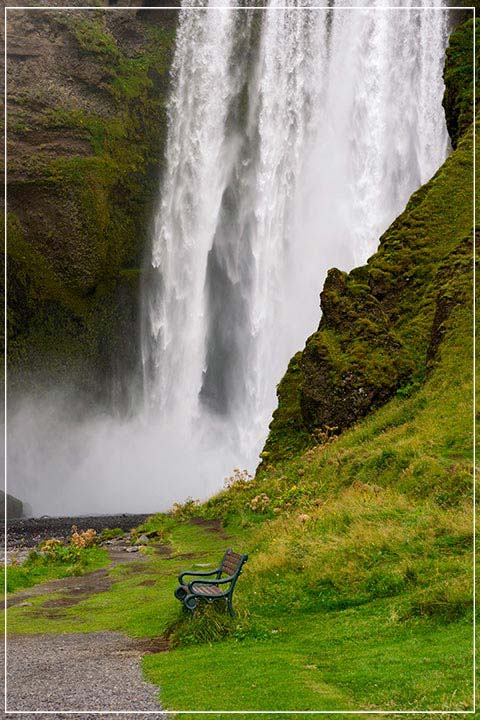 "Skogafoss Falls, Iceland" by Tom Artin Photography-Artography Limited