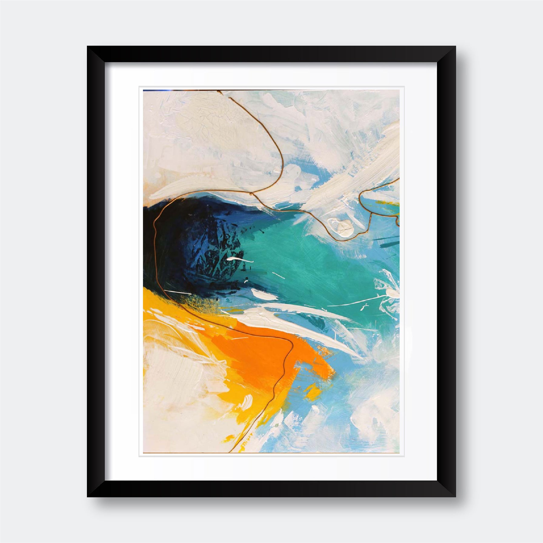 "Abstract Art 5" by Metin Salih