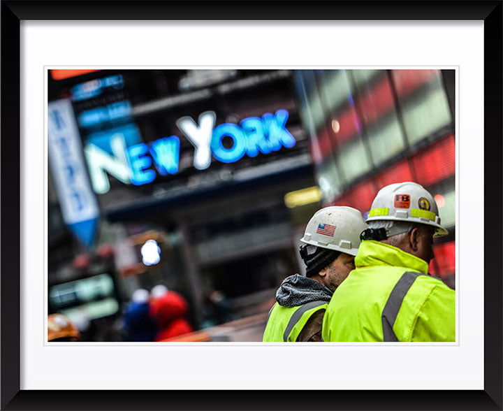 "Fuggheddaboutit" Times Square Wall Decor Photography by Viet Chu