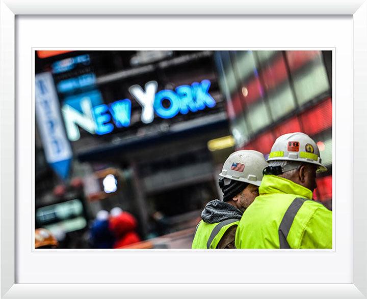 "Fuggheddaboutit" Times Square Wall Decor Photography by Viet Chu