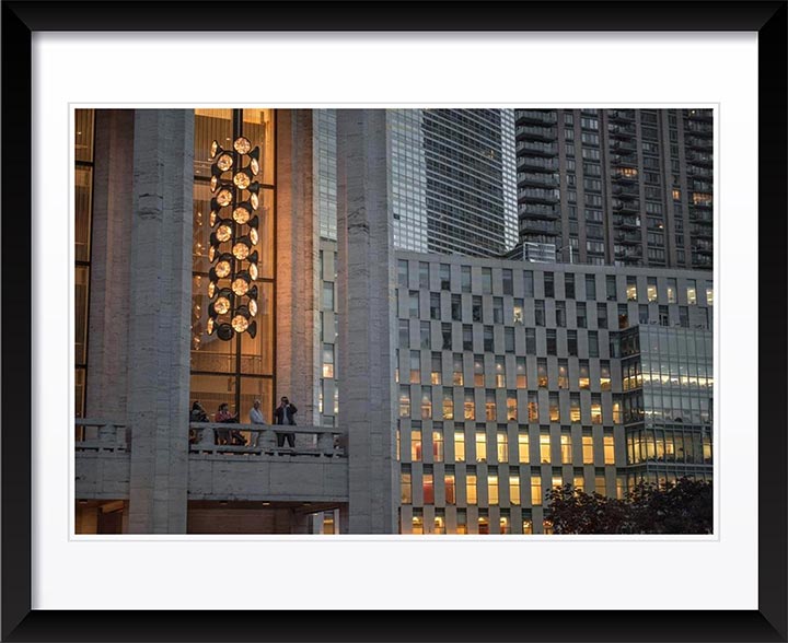 A Summer's Night at the Lincoln Center I, NYC Wall Art