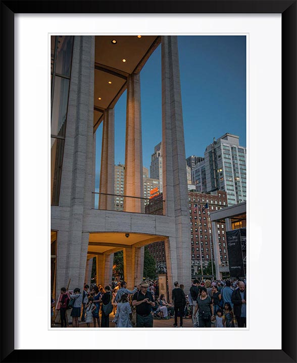 A Summer's Night at the Lincoln Center II, NYC Wall Art