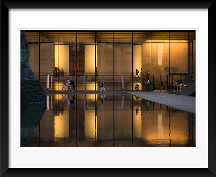 A Summer's Night at the Lincoln Center III, NYC Wall Art