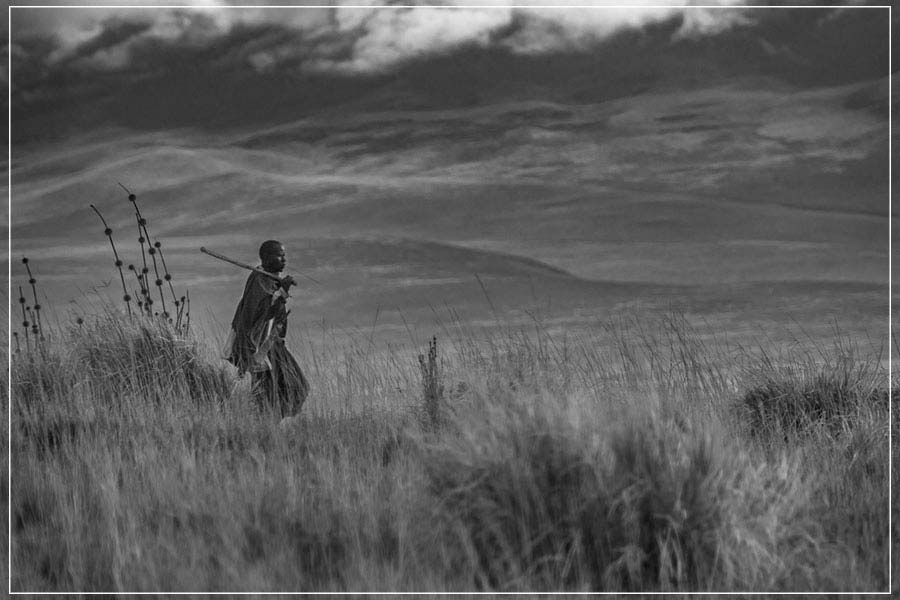 "Maasai Walk, Tanzania" by Viet Chu Photography-Artography Limited
