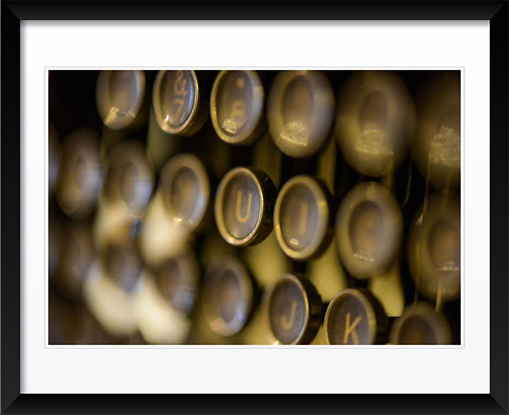 "Antique Typewriter" by Viet Chu Photography