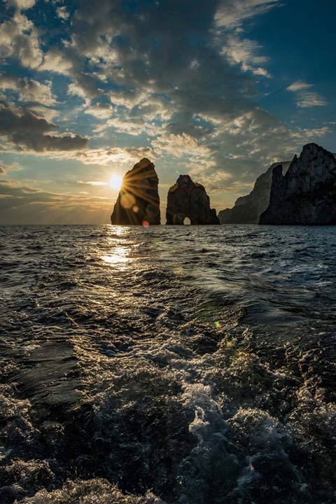 Faraglioni Rock Sunset