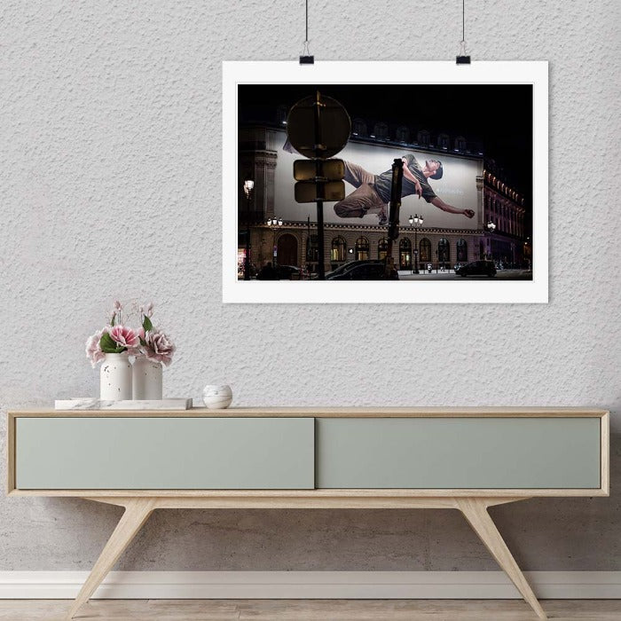 Paris Billboard, Wall Art by Viet Chu Photography