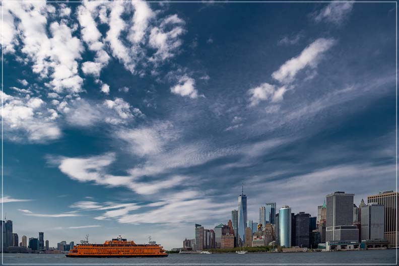 The Ferry, NYC Wall Art, NYC Skyline