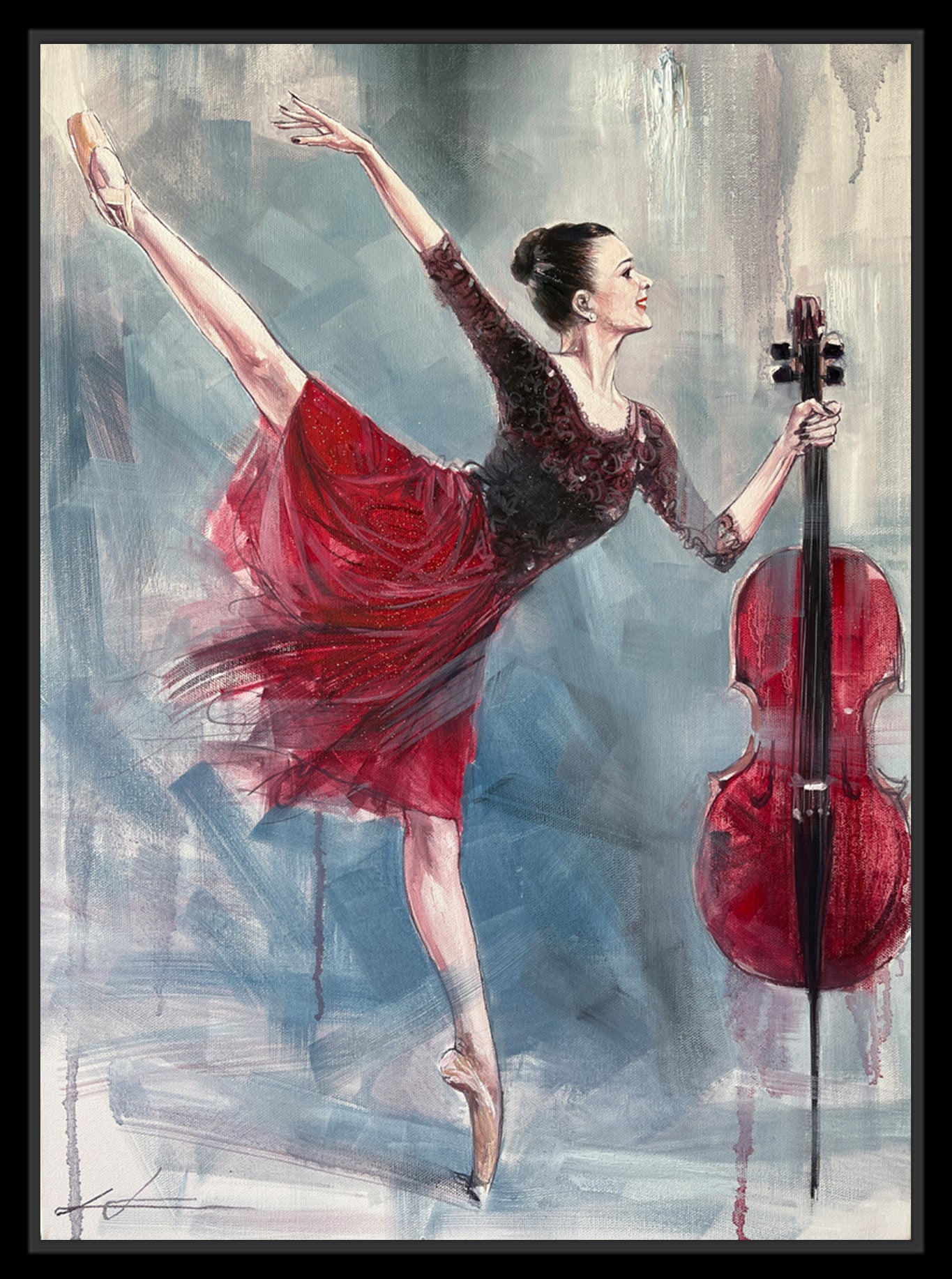 Ballerina with Cello