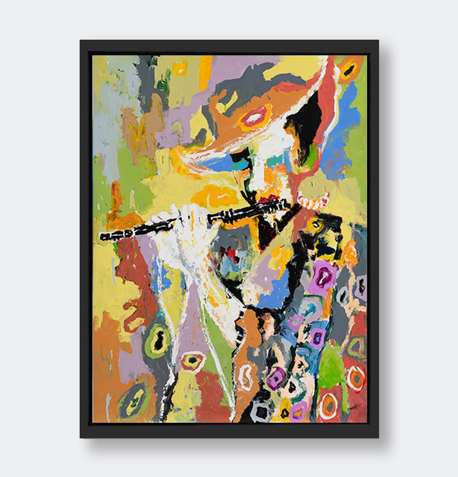 "Morning Memoir I" - Mix Media Wall Art