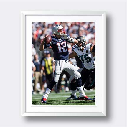 "Brady Poised" Sports Photography