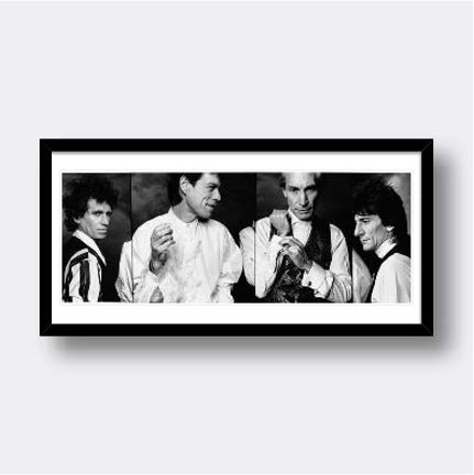 "The Rolling Stones, 1989" - Celebrity Photographer John Stoddart