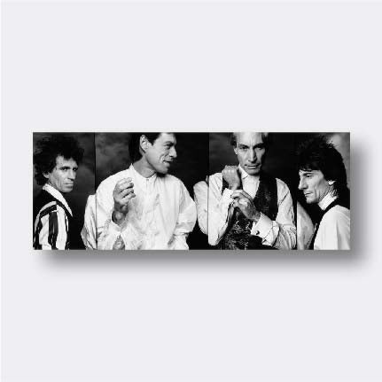 "The Rolling Stones, 1989" - Celebrity Photographer John Stoddart