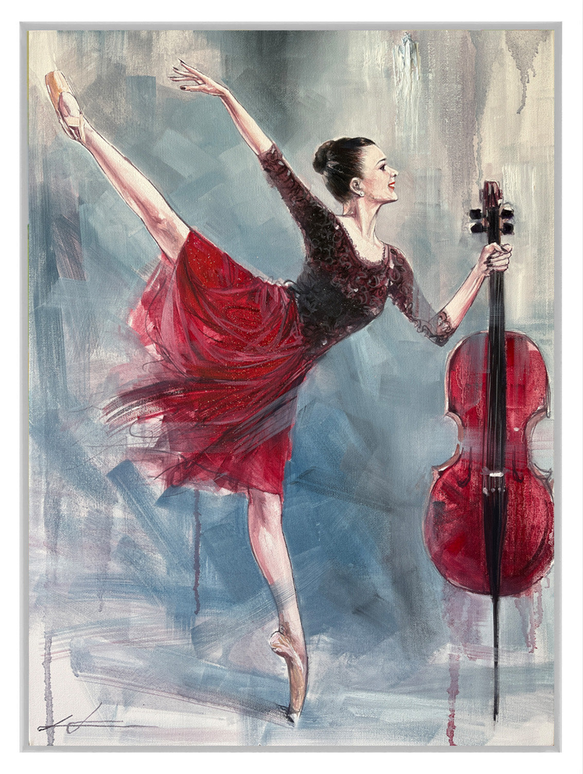 Ballerina with Cello
