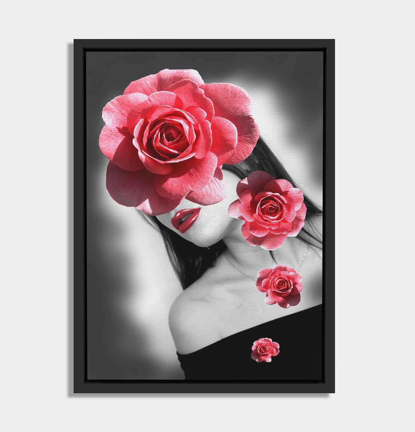 "Kiss Me Red" - Pop Art