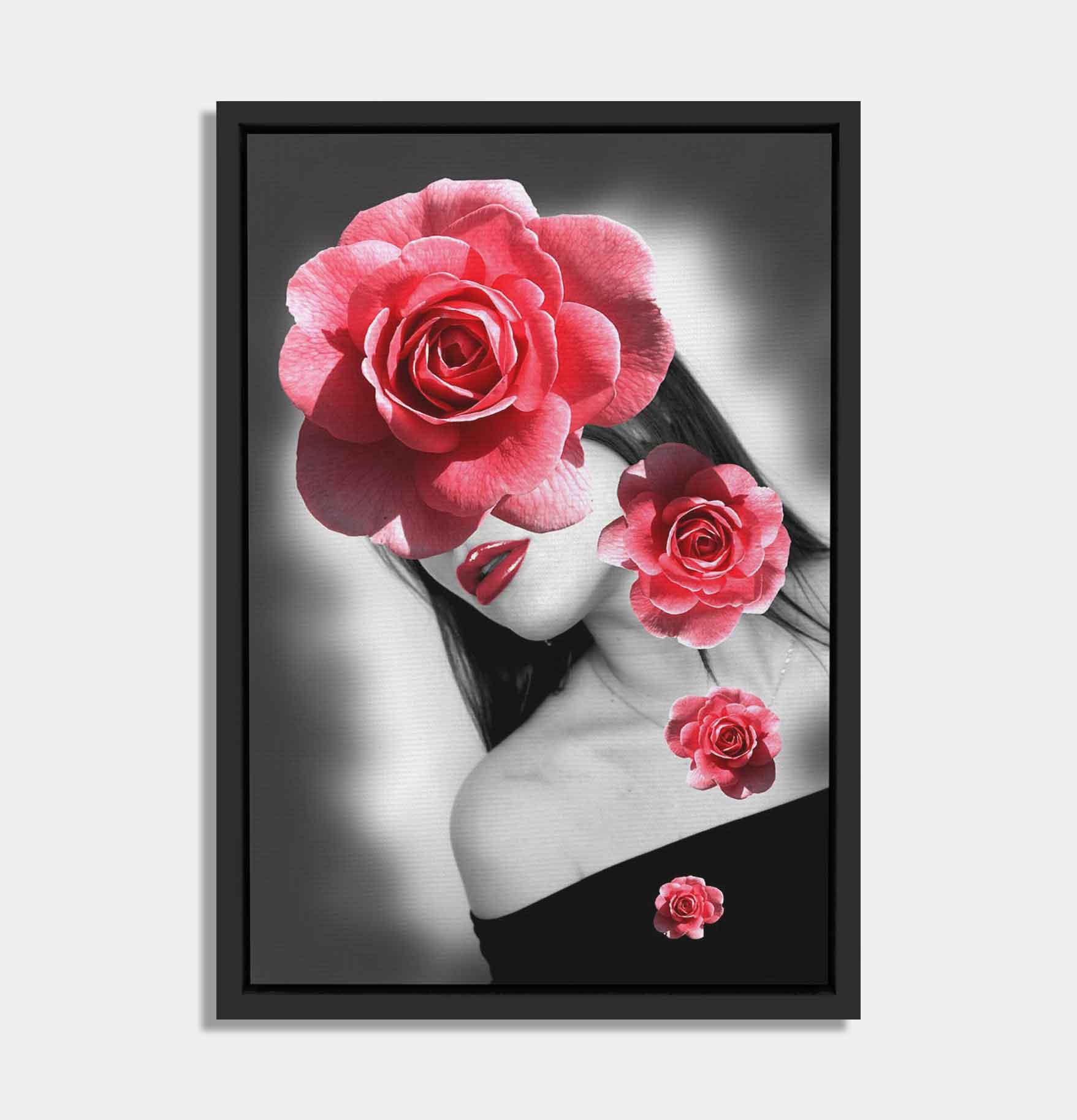 "Kiss Me Red" - Pop Art