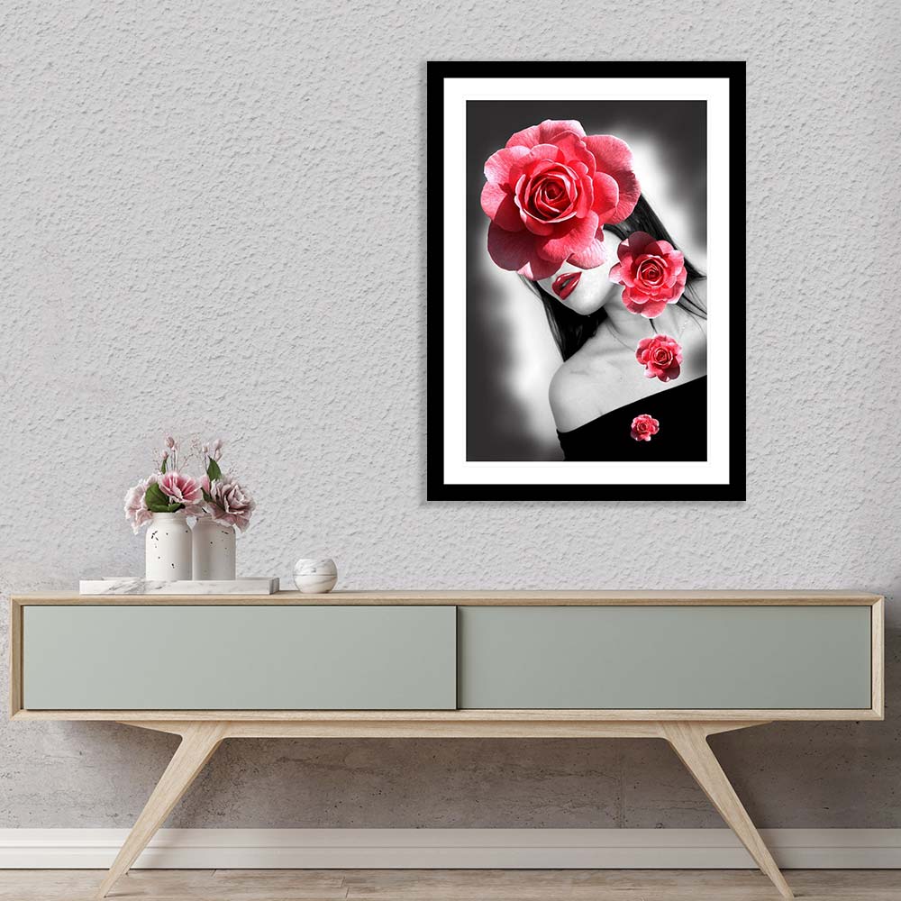 "Kiss Me Red" - Pop Art