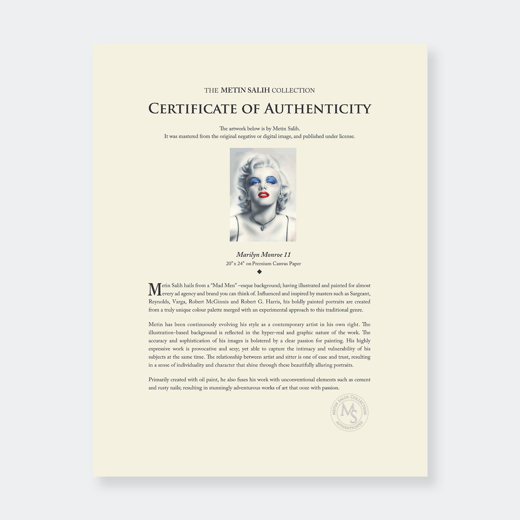 "Marilyn Monroe 11" - Pop Art