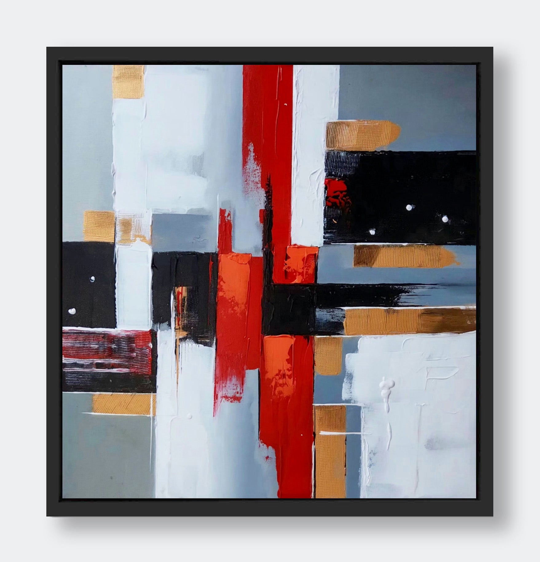 "Forge of Silence" - Abstract Wall Art