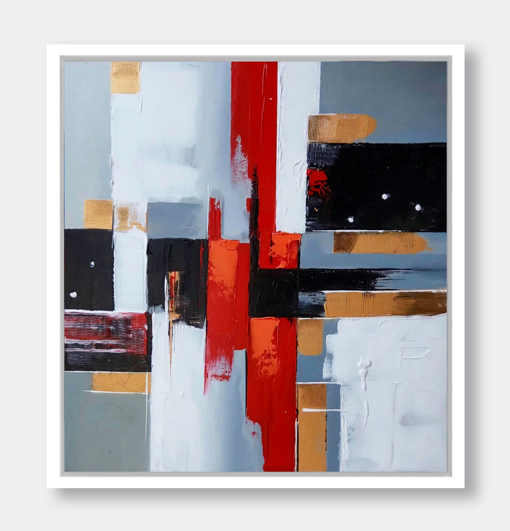 "Forge of Silence" - Abstract Wall Art