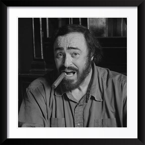 Luciano Pavarotti Portrait by John Stoddart Photography