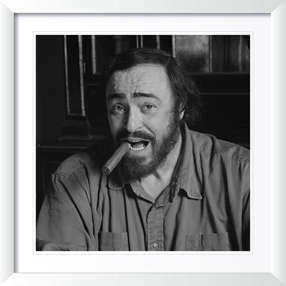 Luciano Pavarotti Portrait by John Stoddart Photography