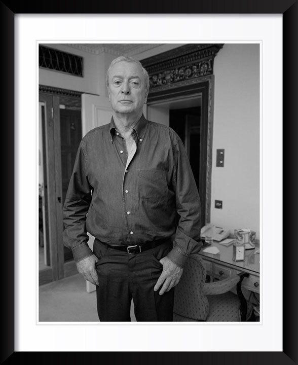 Michael Caine Portrait by John Stoddart Photography