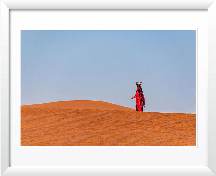 "Woman in the Desert" by Dorte Verner Photography