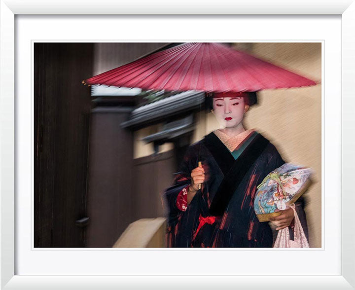 "Geisha in the Rain (A)" by Dorte Verner Photography