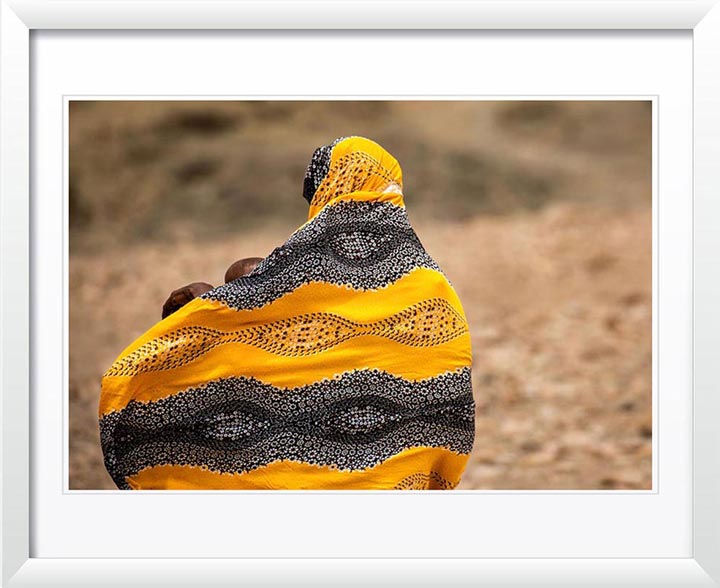 "Mother of Two, Africa" by Dorte Verner Photography