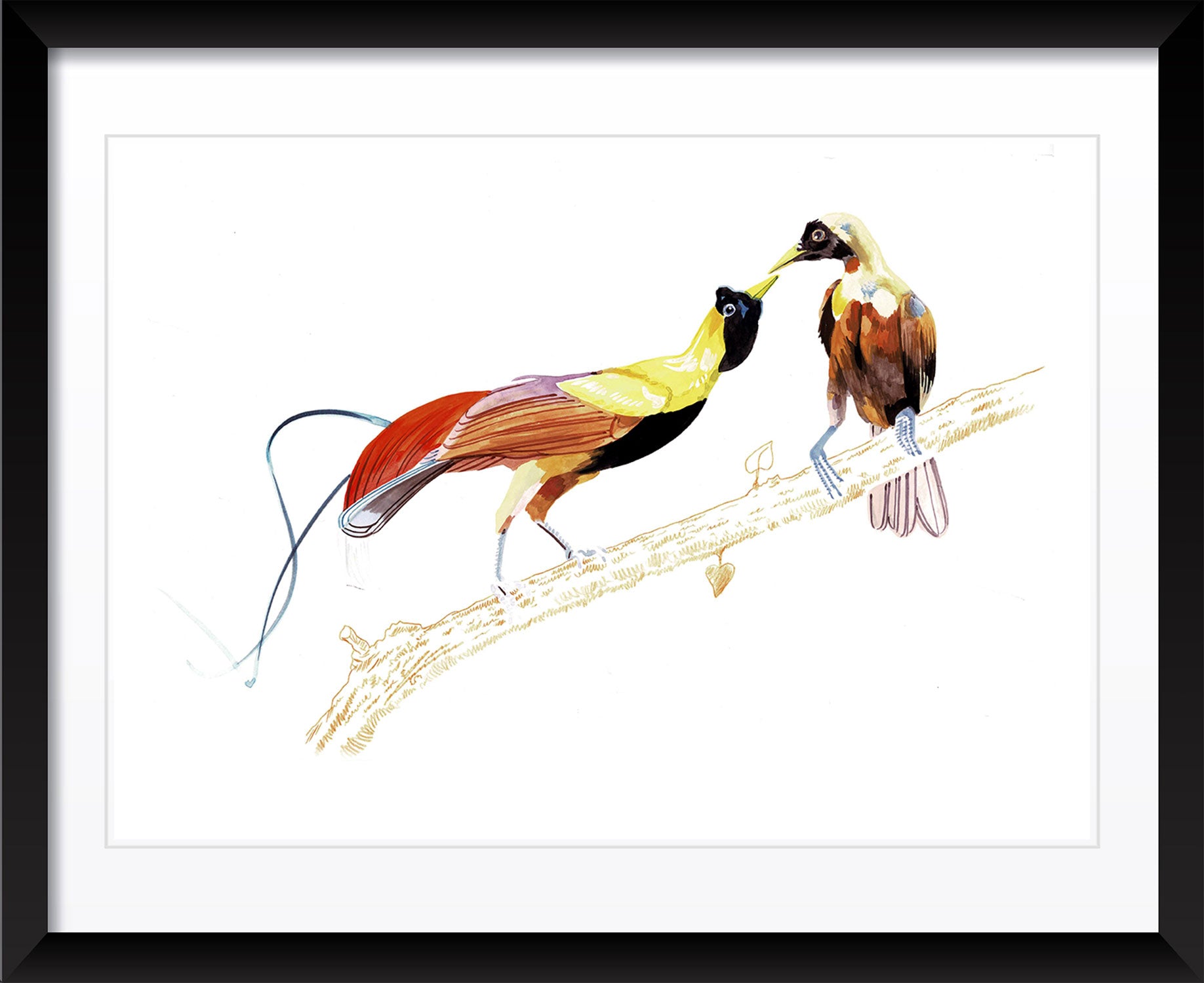 "The Love Birds 1" by Metin Salih