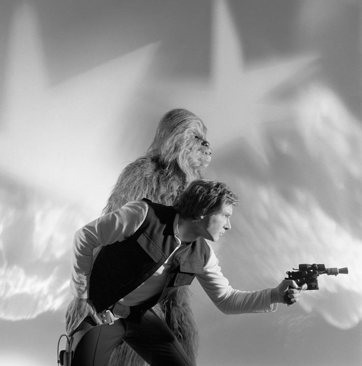 "Chewbacca & Han Solo Return of the Jedi" by Brian Griffin Photography-Artography Limited
