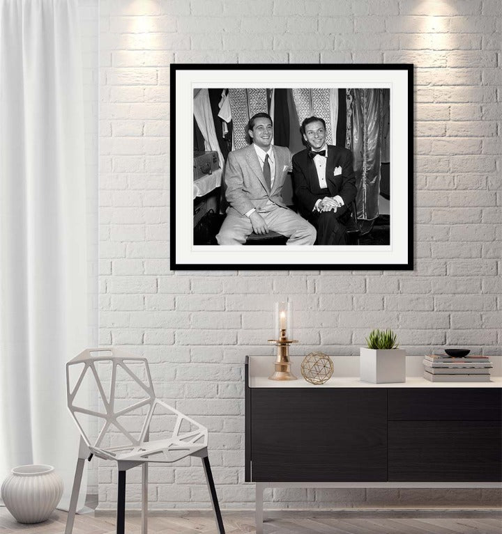 "Frank Sinatra & Perry Comoubeck 2" by Barry Kramer Photography-Artography Limited