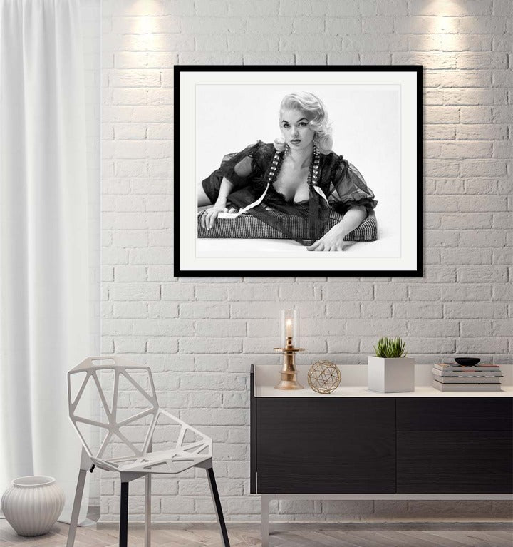 "Jayne Mansfield on Nightgown" by Barry Kramer Photography-Artography Limited