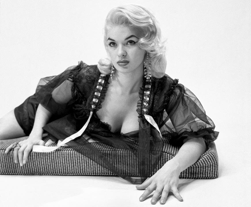 "Jayne Mansfield on Nightgown" by Barry Kramer Photography-Artography Limited