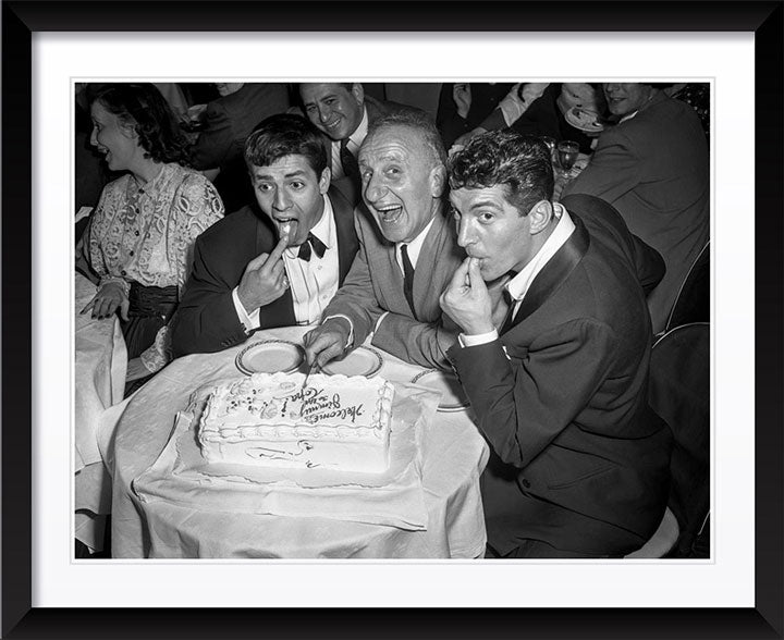 "Jerry and Dean with Jimmy Durante" by Barry Kramer Photography