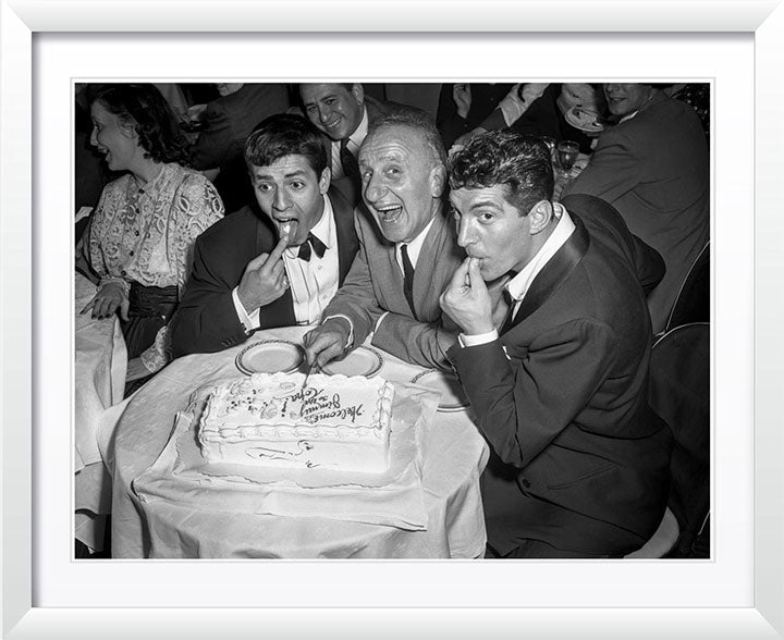 "Jerry and Dean with Jimmy Durante" by Barry Kramer Photography